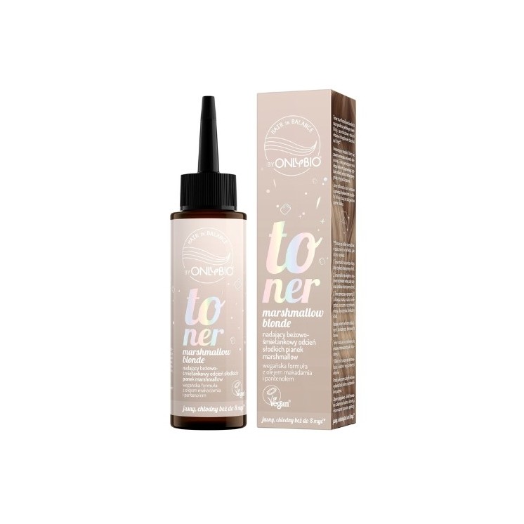 OnlyBio Hair in Balance Toner do włosów Marshmallow Blonde 100 ml 