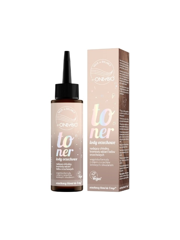 OnlyBio Hair in Balance Hair Toner Nut Ice Cream 100 ml