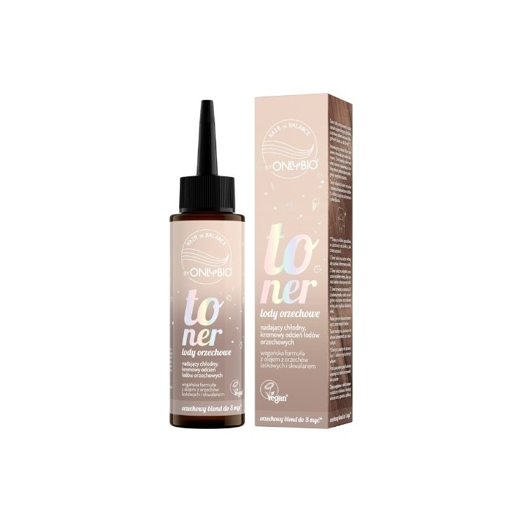 OnlyBio Hair in Balance Hair Toner Nut Ice Cream 100 ml