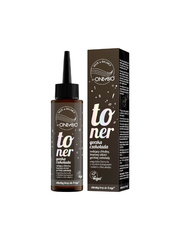 OnlyBio Hair in Balance Hair Toner Dark Chocolate 100 ml