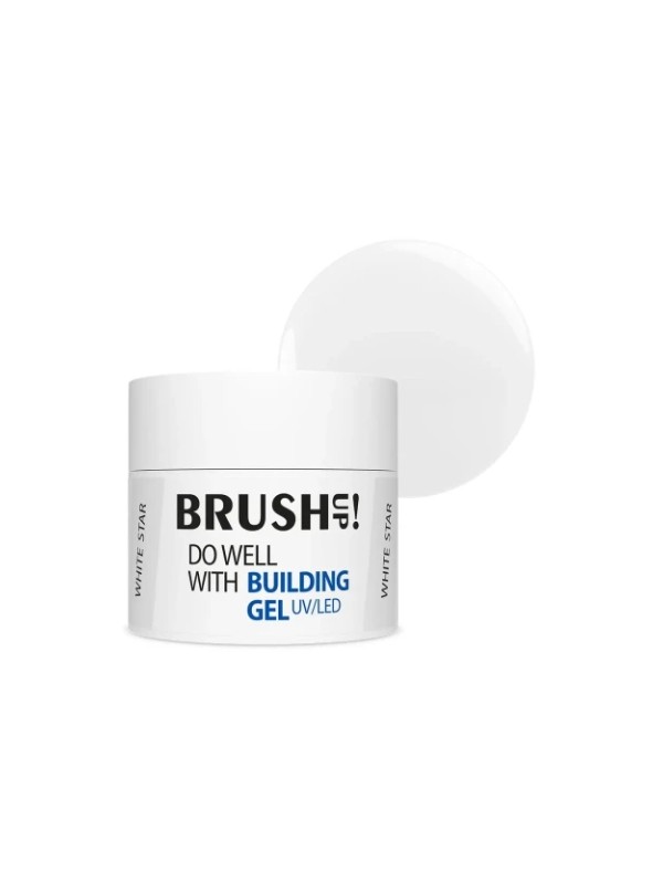 BrushUp! Do Well with Building Gel White Star Builder Gel 12 g