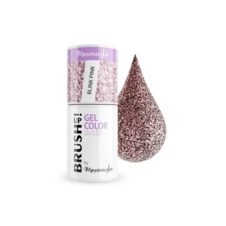 BrushUp! by Maxineczka Hybrid nail polish Blink Pink 5 g