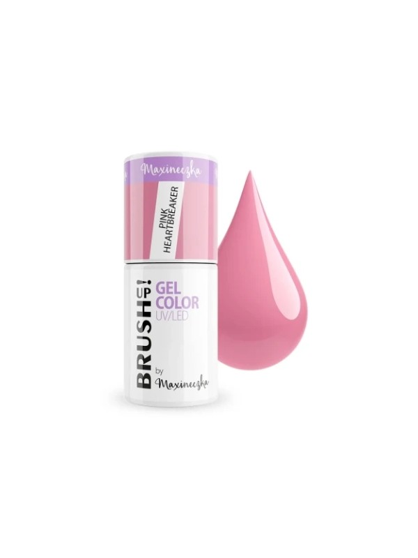 BrushUp! by Maxineczka Hybrid nail polish Pink Heartbreaker 5 g