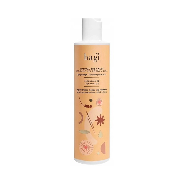 Hagi Natural Regenerating Shower Gel Spicy Orange 300 ml