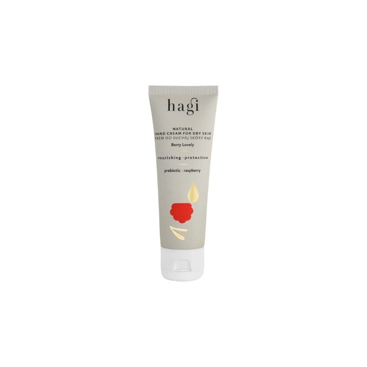 Hagi natural Nourishing and protective hand cream Raspberry Chruśniak 50 ml