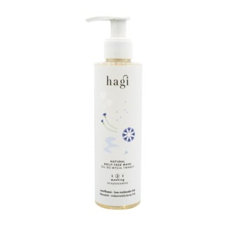 Hagi Natural Creamy Facial Cleansing Gel Cornflower and Almond Oil 200 ml