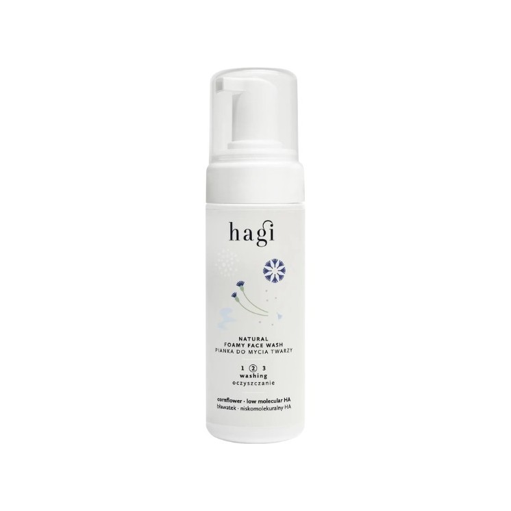 Hagi Natural Cornflower Facial Cleansing Foam 150 ml