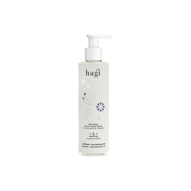 Hagi Natural Cornflower Facial Wash Gel 200 ml