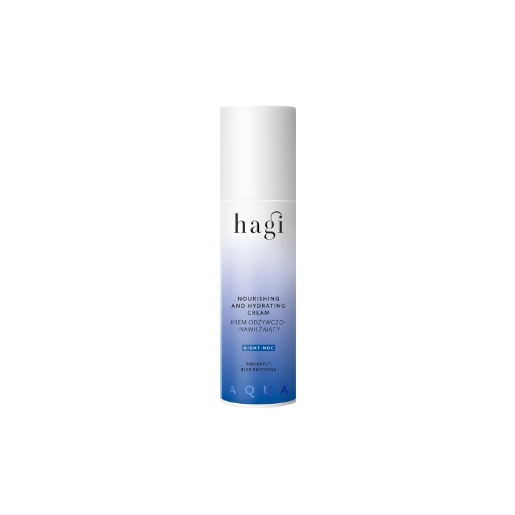 Hagi Aqua Zone Natural Nourishing and Moisturizing Night Face Cream 50 ml