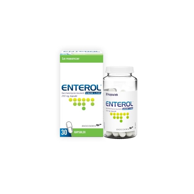 Enterol 250mg 30 kapsułek