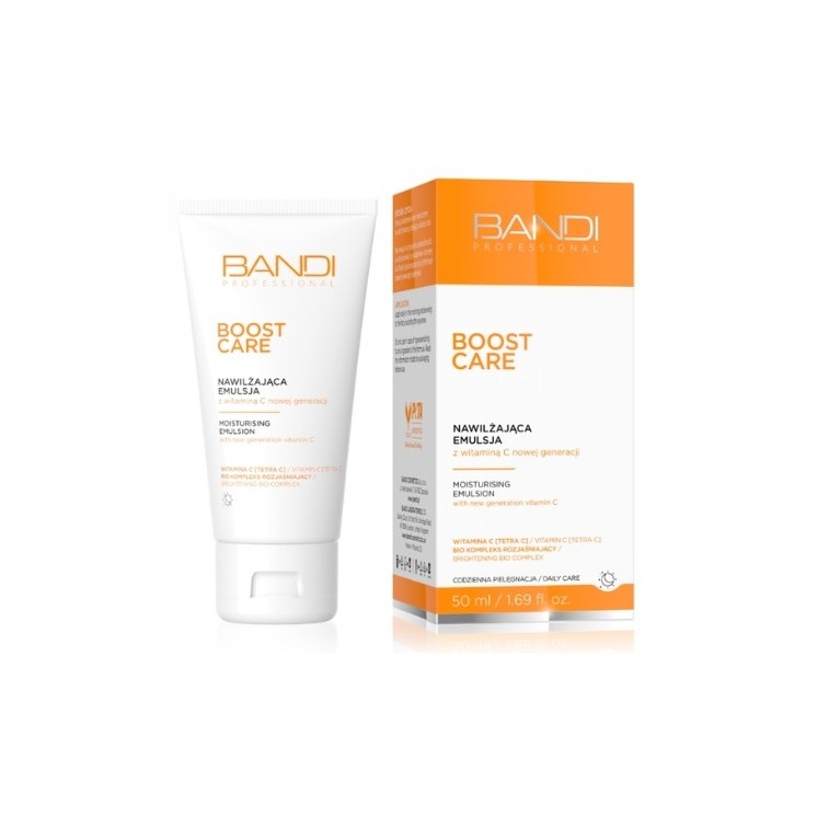 Bandi Boost Care nawilżająca Emulsja do twarzy z Witaminą C nowej generacji 50 ml