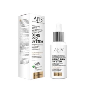 Apis Depiq Pro System depigmentujący Booster z Alfa-arbutyną 1% i kompleksem rozjaśniającym 1% 30 ml