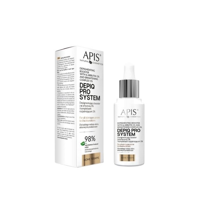 Apis Depiq Pro System depigmentujący Booster z Alfa-arbutyną 1% i kompleksem rozjaśniającym 1% 30 ml