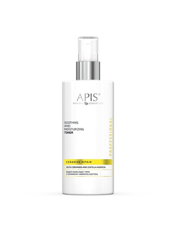 Apis Ceramide Repair kojąco-nawilżający Tonik z ceramidami i wąkrotką azjatycką 300 ml