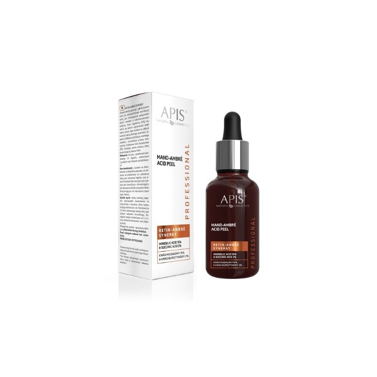 Apis Retin-Ambre Synergy Mand-Ambré Acid Peel  Kwas migdałowy 15% & Kwas bursztynowy 2% 30 ml
