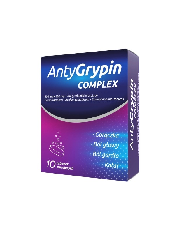 AntyGrypin Complex 10 tabletek musujących