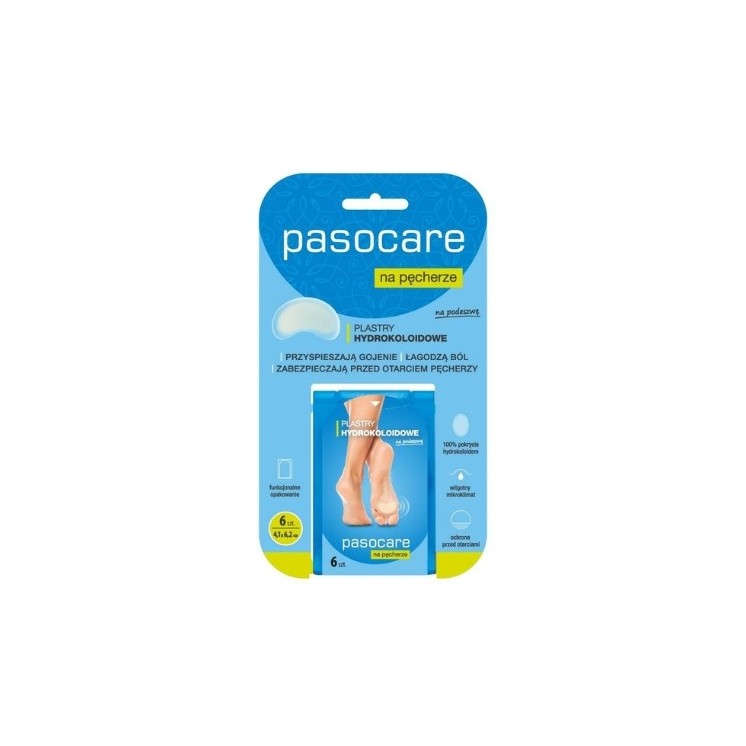 Pasocare Specialist Plus Hydrocolloid plasters for blisters on the soles of the feet 6 pieces
