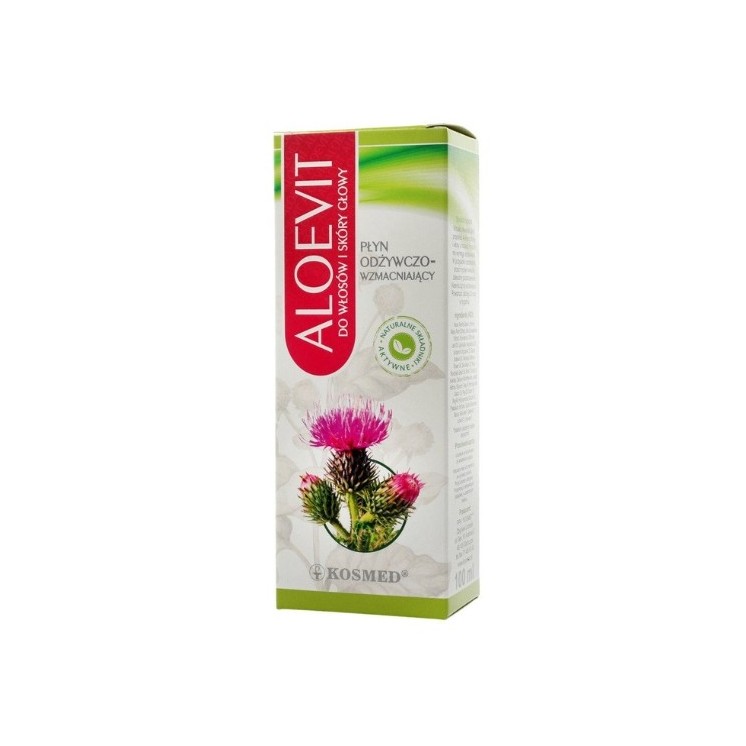 Kosmed Aloevit odżywczo-wzmacniający Płyn do włosów 100 ml