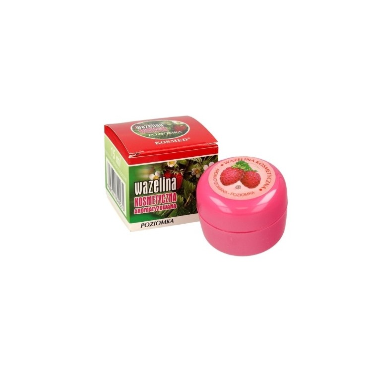Kosmed Wazelina kosmetyczna Poziomka 15 ml
