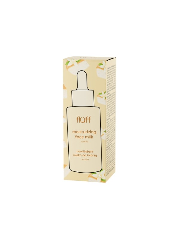 Fluff Mleko do twarzy Wanilia 40 ml 