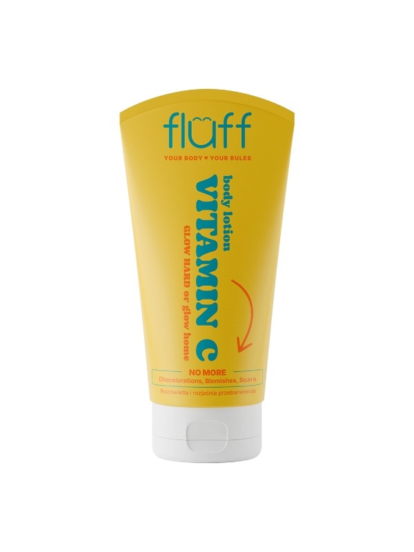 Fluff rozjaśniający Balsam do ciała Witamina C 150 ml