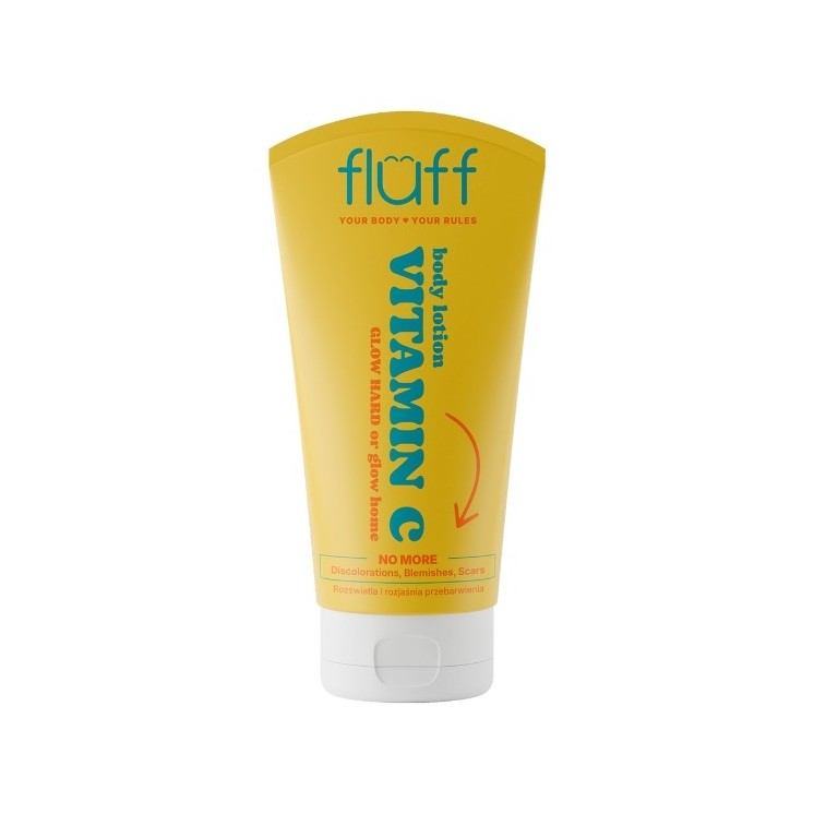 Fluff rozjaśniający Balsam do ciała Witamina C 150 ml
