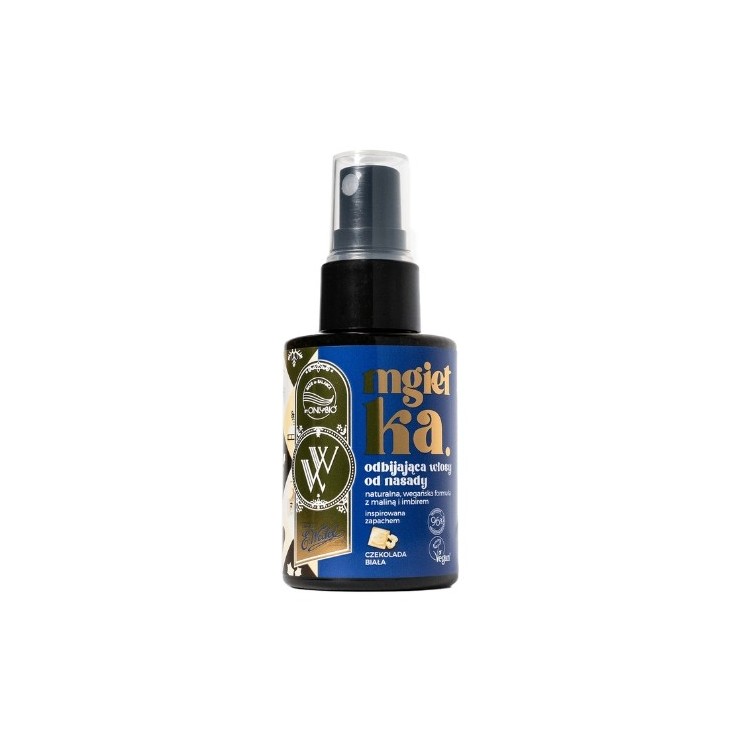 OnlyBio x Wedel Hair in Balance Mgiełka odbijająca włosy od nasady Czekolada biała 50 ml