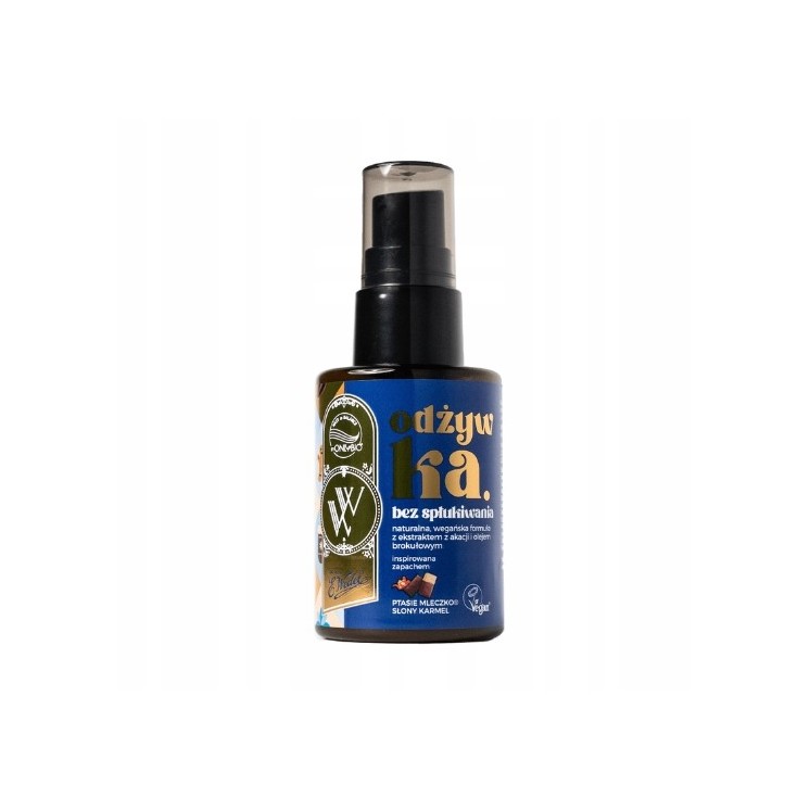 OnlyBio x Wedel Hair in Balance Odżywka bez spłukiwania Ptasie mleczko Słony karmel 50 ml