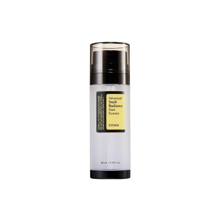 COSRX Advanced Snail Radiance Dual Essence Esencja do twarzy ze śluzem ślimaka 80 ml