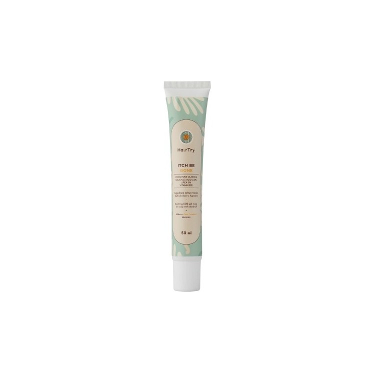 HairTry Itch Be Gone żelowa Maska SOS do włosów z piroktonem olaminy i kwasem BHA 50 ml