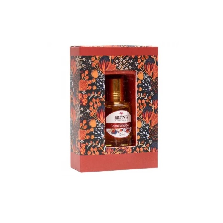 Sattva Ayurveda Indian Perfume Oil Sandalwood 10 ml
