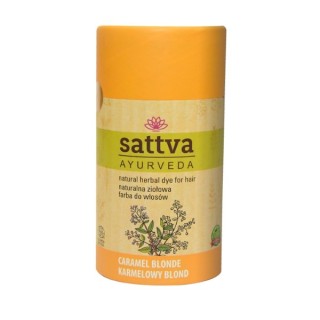 Sattva Ayurveda Natural Herbal Hair Dye Caramel Blond 150g