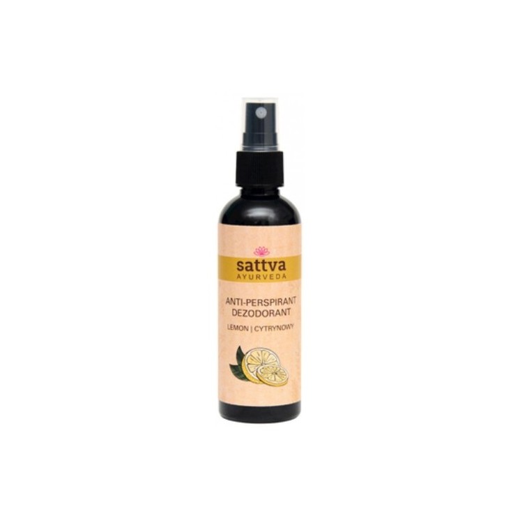 Sattva Ayurveda naturalny Antyperspirant Cytryna 80 ml
