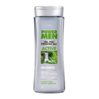 Joanna POWER MEN Shower gel 4in1 ACTIVE 300 ml