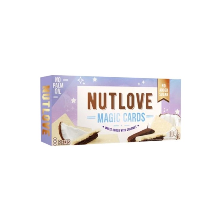 AllNutrition NutLove Magic Cards Ciastka Czekolada & Kokos 104 g