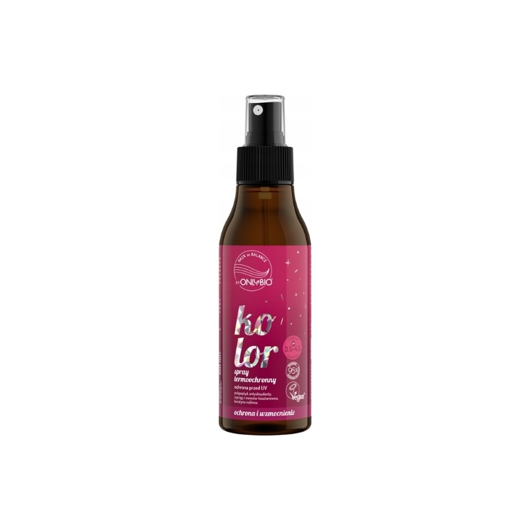 ONLYBIO Hair in Balance Color Thermo-protective Spray UV protection 150 ml
