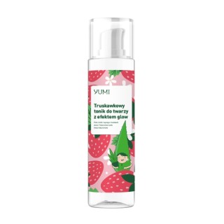 Yumi truskawkowy Tonik do twarzy z efektem glow 100 ml Yumi truskawkowy Tonik do twarzy z efektem glow 100 ml