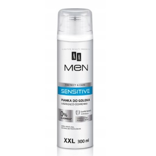 AA Men Sensitive Soothing and protective shaving foam 300 ml