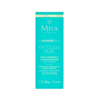 Miya Cosmetics myWONDERbalm moisturizing Face cream with coconut water I'm Coco Nuts 75 ml