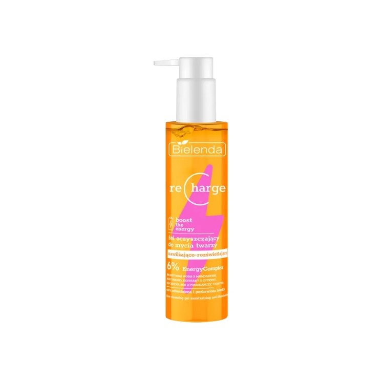 Bielenda Recharge moisturizing and brightening Facial wash gel 150 ml