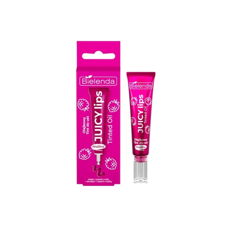 Bielenda Juicy Tint Lip Oil Raspberry Lip Tint 10 g