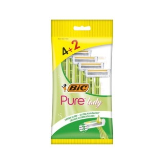 BIC Pure Lady Maszynki do golenia 6 sztuk
