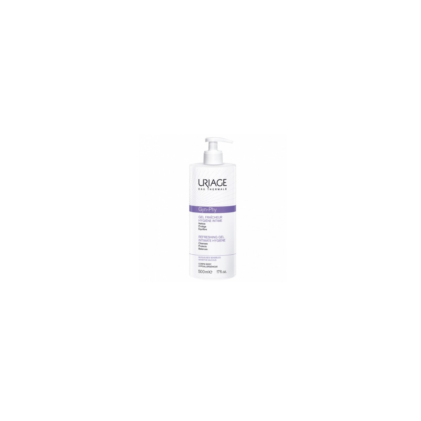 Uriage Gyn-Phy Refreshing Intimate Hygiene Gel 500 ml Uriage Gyn-Phy Refreshing Intimate Hygiene Gel 500 ml