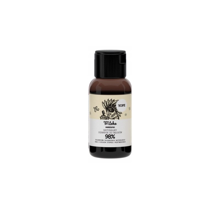 YOPE Szampon do włosów Mleko Owsiane Mini 40 ml