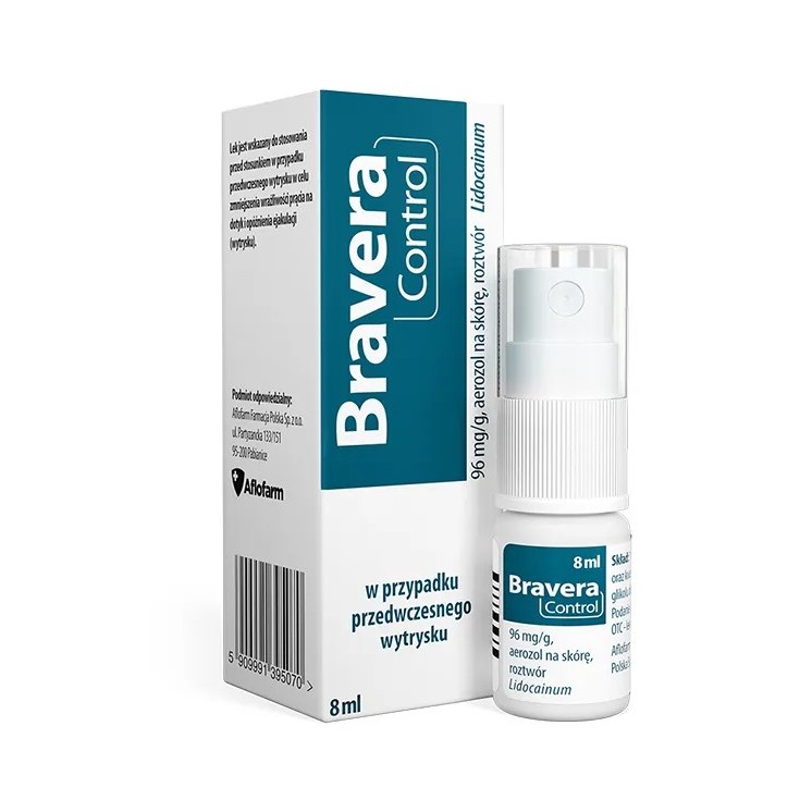 Braveran Control aerozol na skórę 8 ml