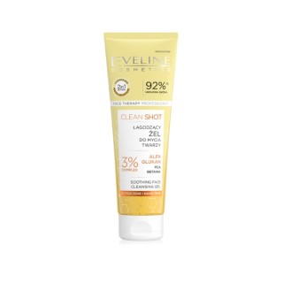 Eveline Clean Shot Soothing Facial Wash Gel 140 ml