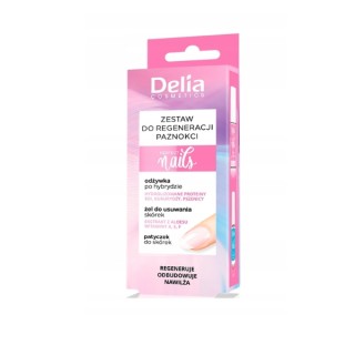 Delia Perfect Nails Zestaw do regeneracji paznokci 3w1 Delia Perfect Nails Zestaw do regeneracji paznokci 3w1