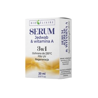 BioElixire Silk and Vitamin A Hair Serum UV Protection and Regeneration 20 ml BioElixire Silk and Vitamin A Hair Serum UV Protection and Regeneration 20 ml