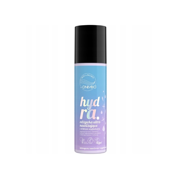 OnlyBio Hair in Balance Hydra ultranawilżająca Odżywka do włosów z efektem wygładzenia 200 ml