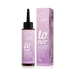 OnlyBio Hair in Balance Toner do włosów Kremowy Sorbet Winogronowy 100 ml